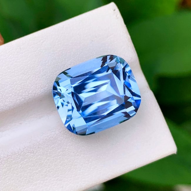 AIG Certified, Blue berry Aquamarine Gemstone, Natural Aquamarine Stone - 2