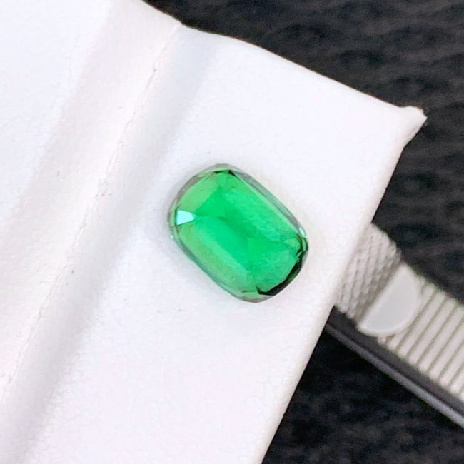Bluish Green Tourmaline Ring Stone, Natural Tourmaline Gemstone For jewelry - 3