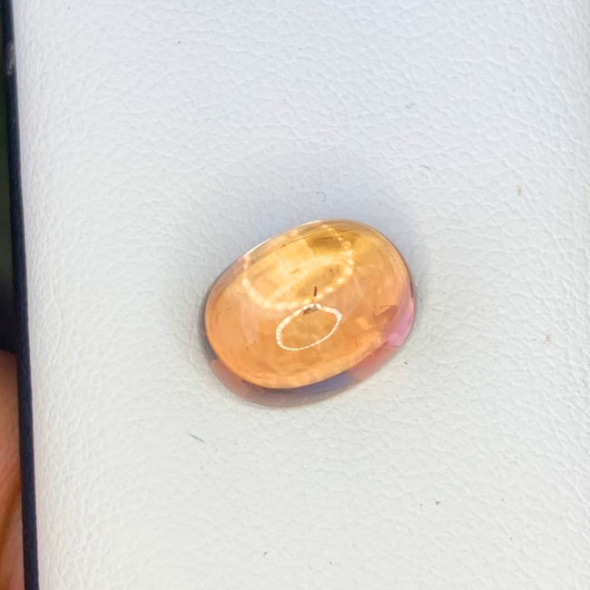 Sunset Tourmaline Gemstone, Natural Tourmaline Ring Stone - 3