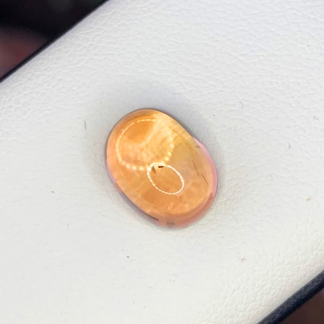 Sunset Tourmaline Gemstone, Natural Tourmaline Ring Stone - 4