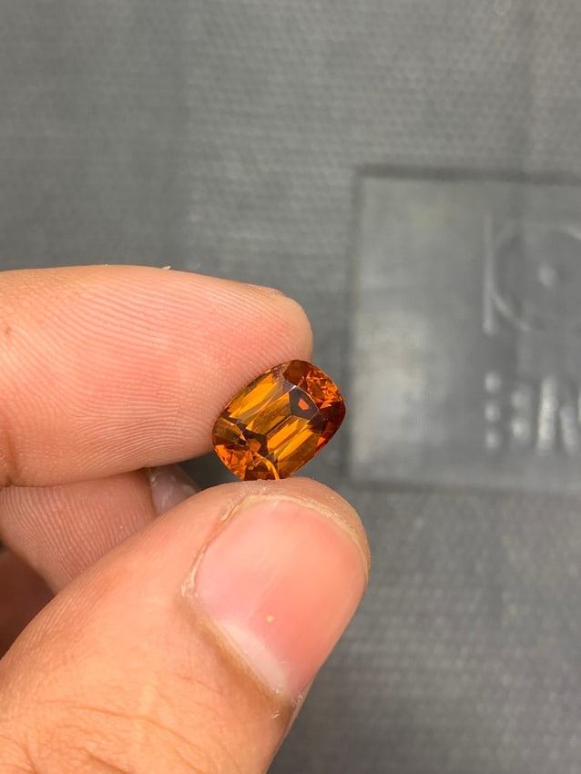 4.60 Carat Very Rare Natural Honey Brown Top Bastnasite Gemstone - 4