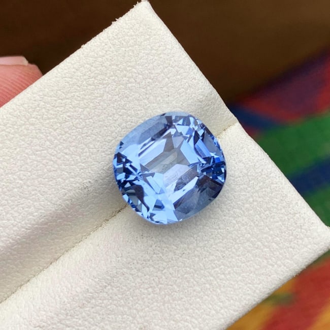 Santa Maria Aquamarine Stone For Ring, Blue Aquamarine Gemstone, 5.30 CT - 4