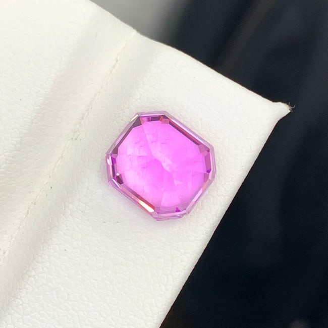 Lilac Pink Kunzite Ring Stone, Natural Kunzite Gemstone For Jewelry Making - 2