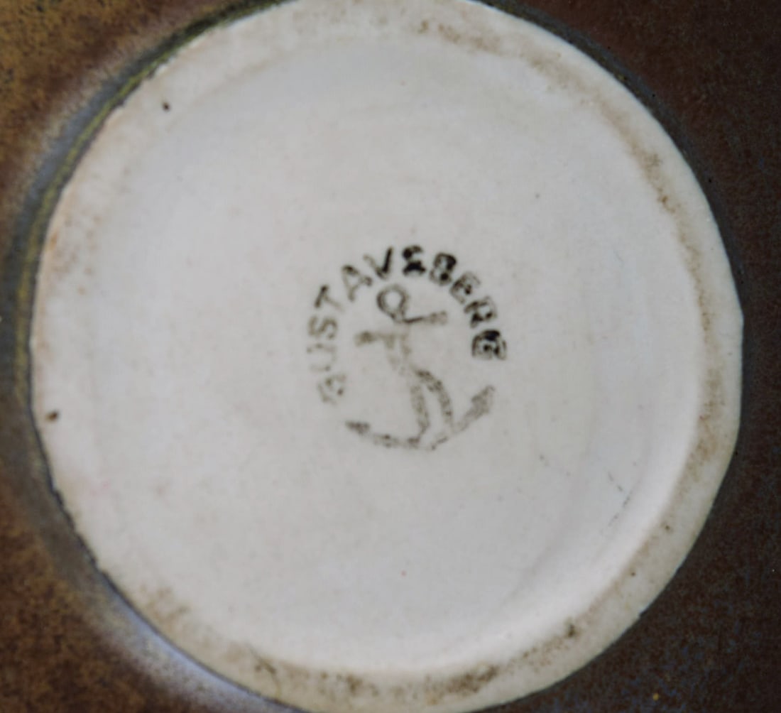 LoVA - Gustavsberg - Gabi Citron-Tengborg. Vase in glazed ceramics with open mouth. Beautiful - 8