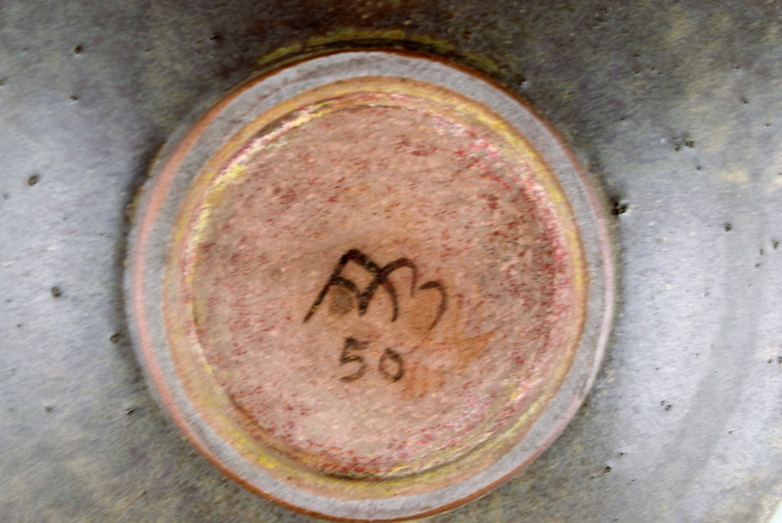Arne Bang (1901-1983), Denmark. Round bowl / dish in glazed ceramics. Model number 50. 1940s / 50s. - 7