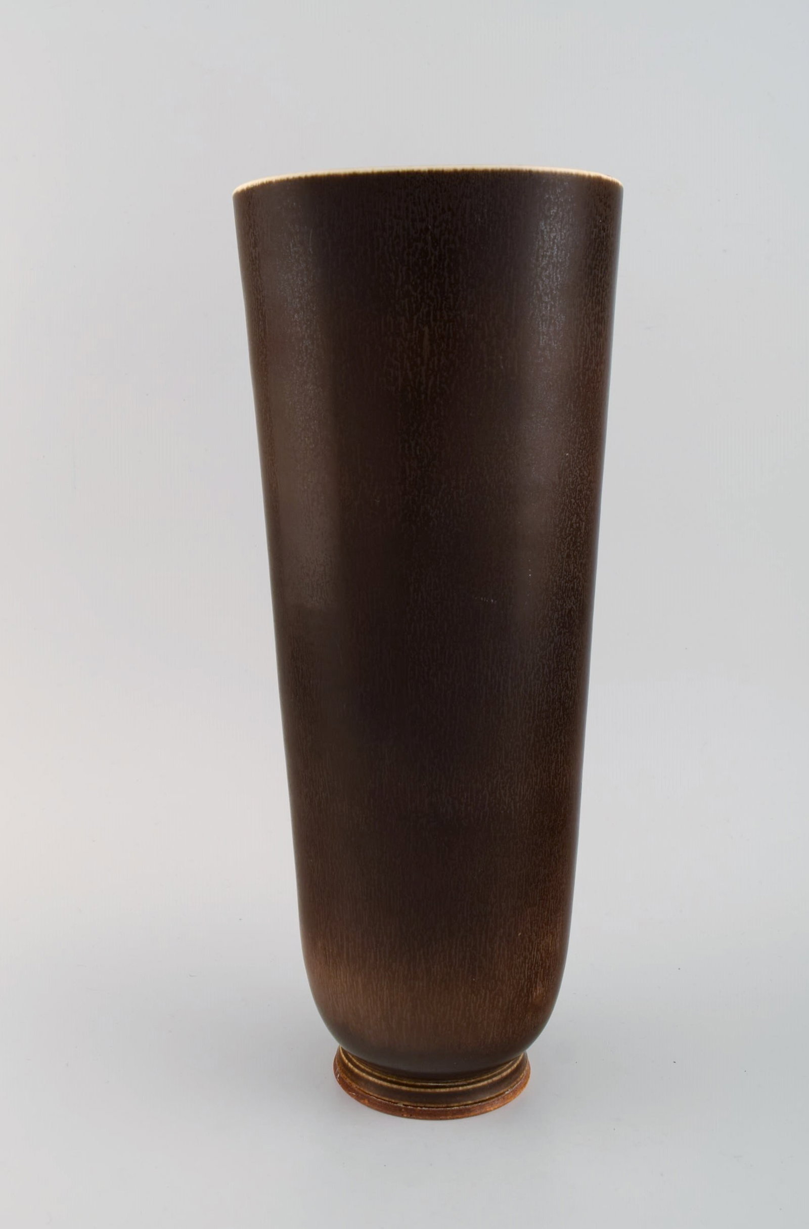 Berndt Friberg (1899-1981) for Gustavsberg Studiohand. Large vase in glazed stoneware. Beautiful - 3
