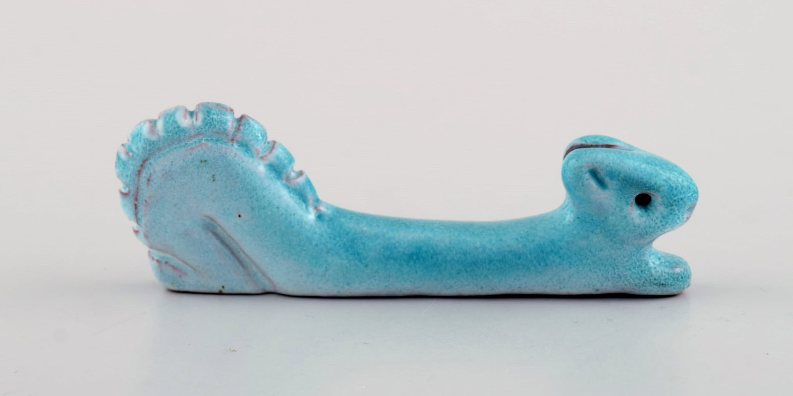 Walter Bosse (1904-1979). Eight unique knife rests in glazed ceramics. Mid-20th century. - 3