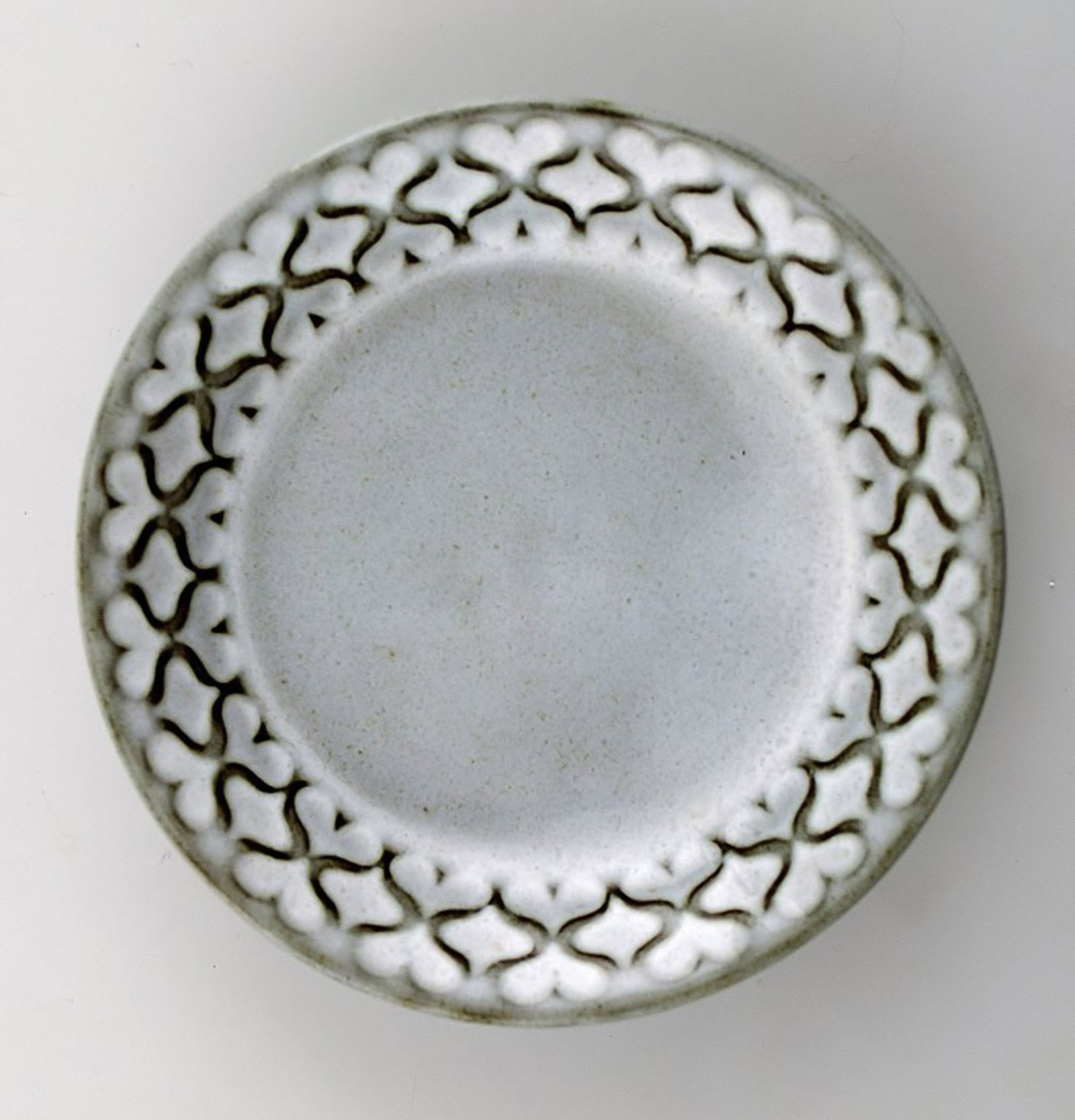 Nissen, Cordial gray, butter dish. Designed for Kronjyden Nissen, Jens Harald Quistgaard IHQ. - 2