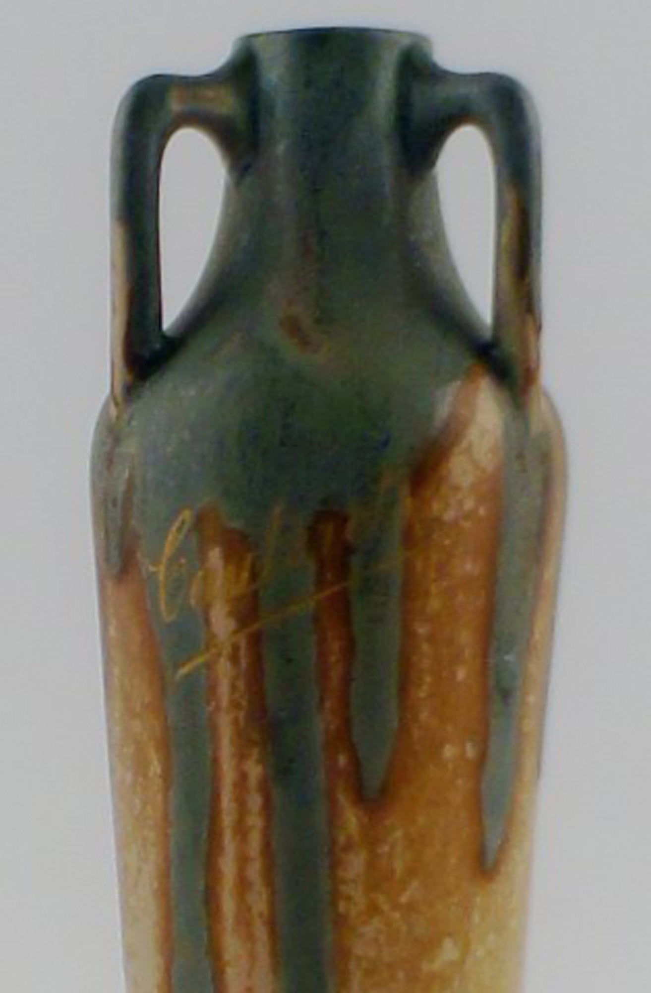 French ceramic vase, Cauterets. - 3