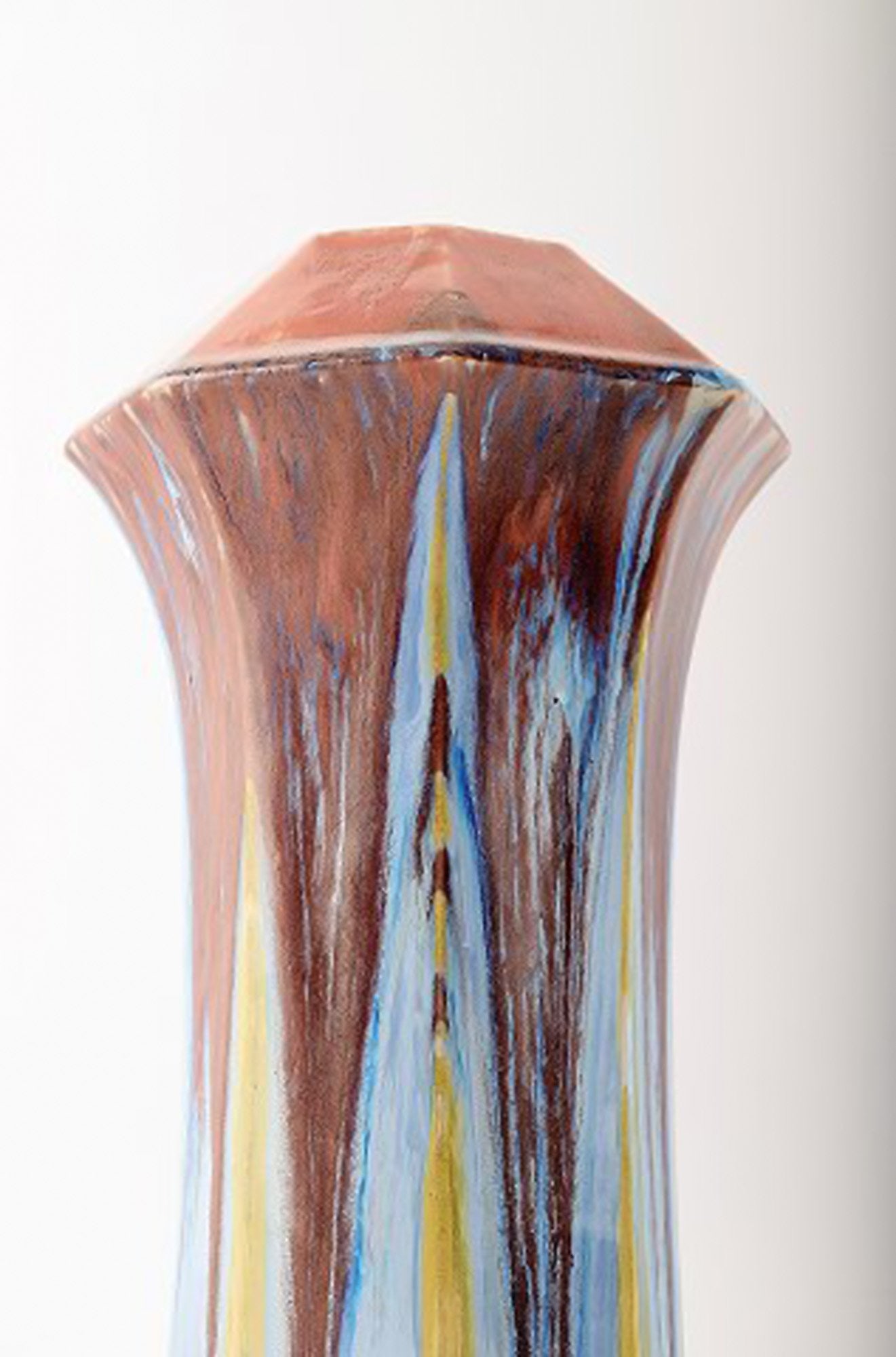 French ceramic vase, c 1930s. - 3