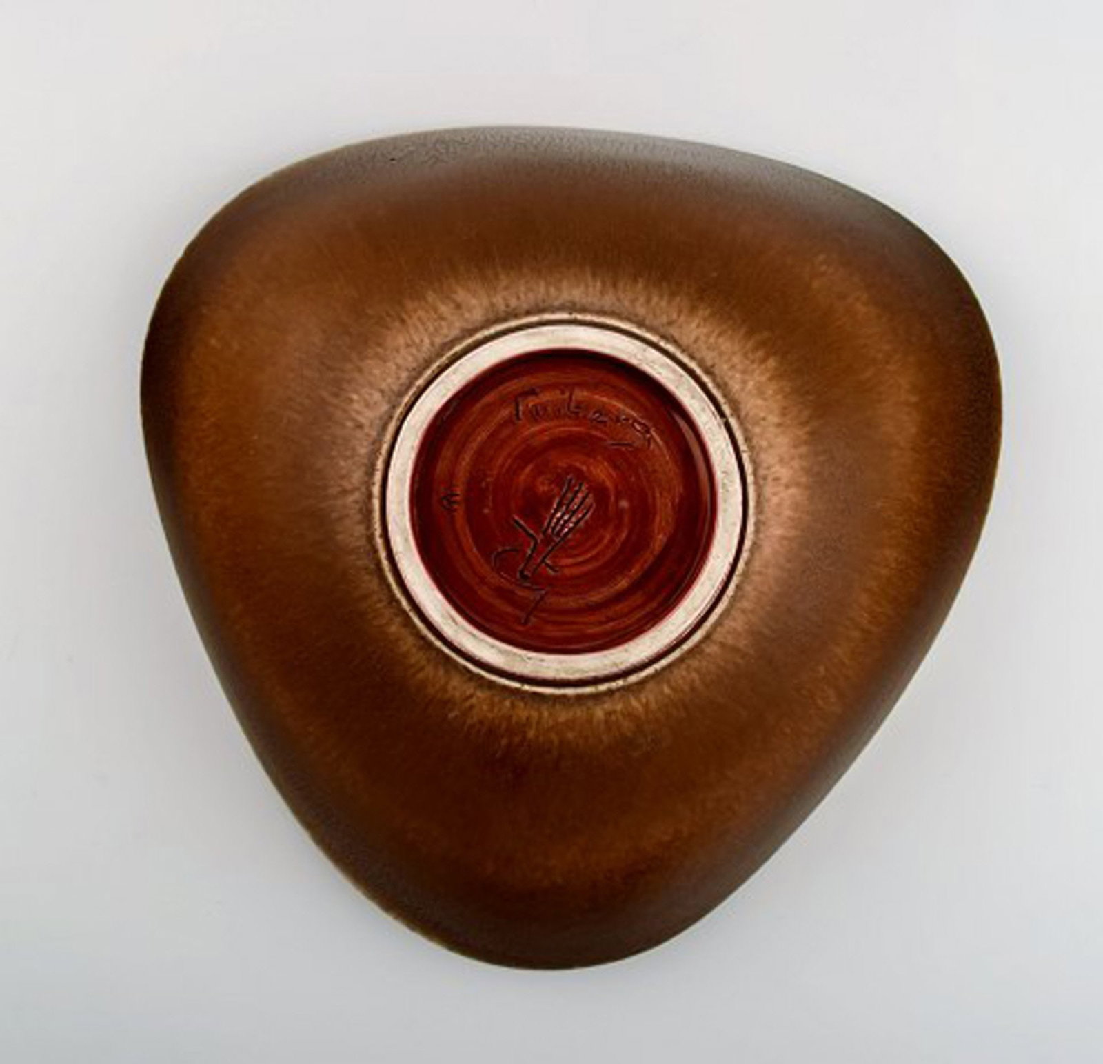 Friberg Studio large ceramic bowl. Modern Swedish design. Unique, handmade. - 8