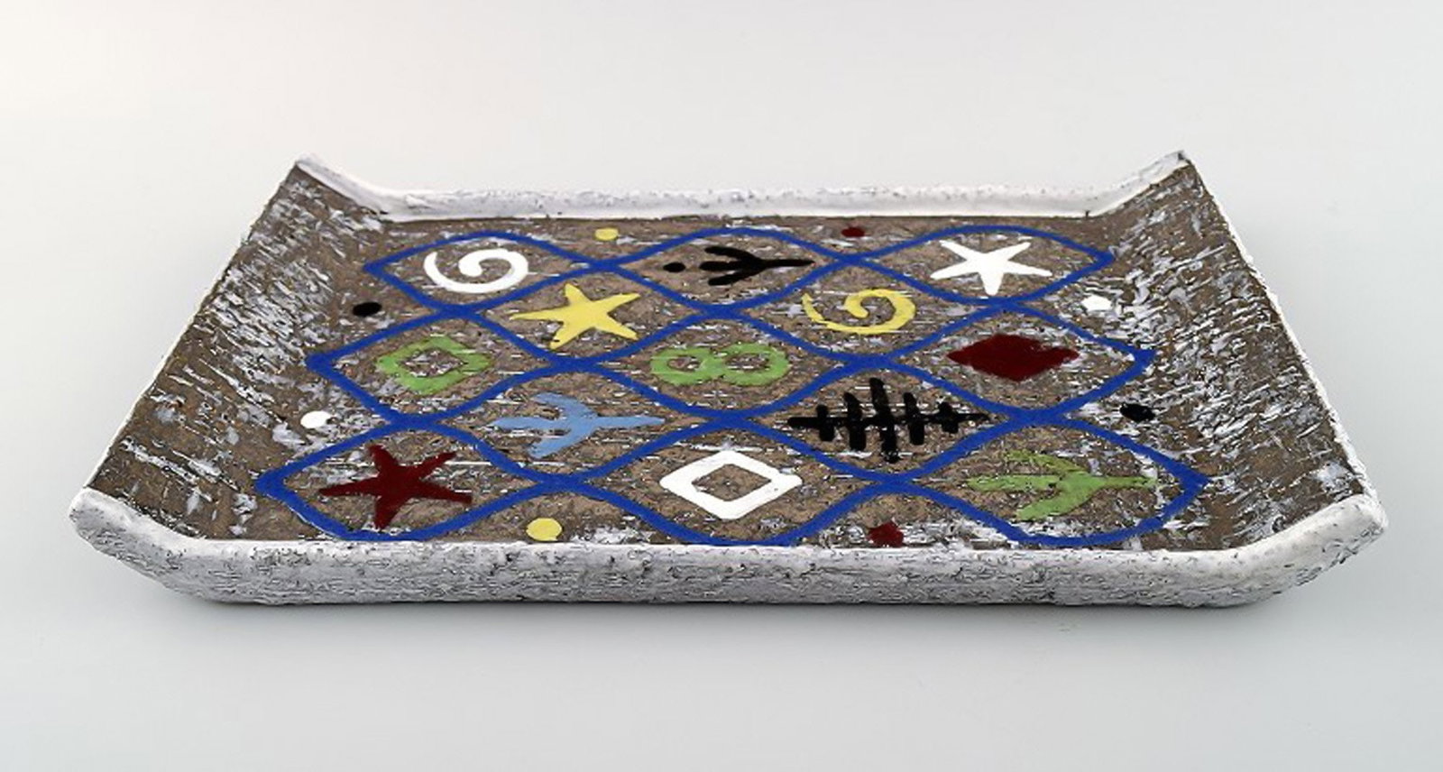 Ingrid Atterberg for Upsala-Ekeby ceramic tray. - 2