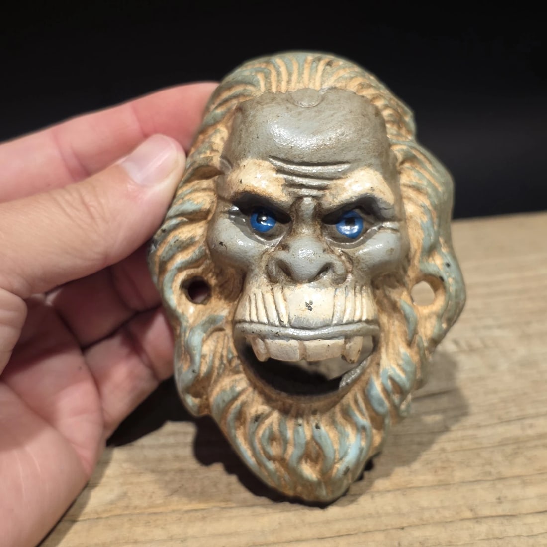 Cast iron Yeti Sasquatch Wall mount Bottle Opener - 2
