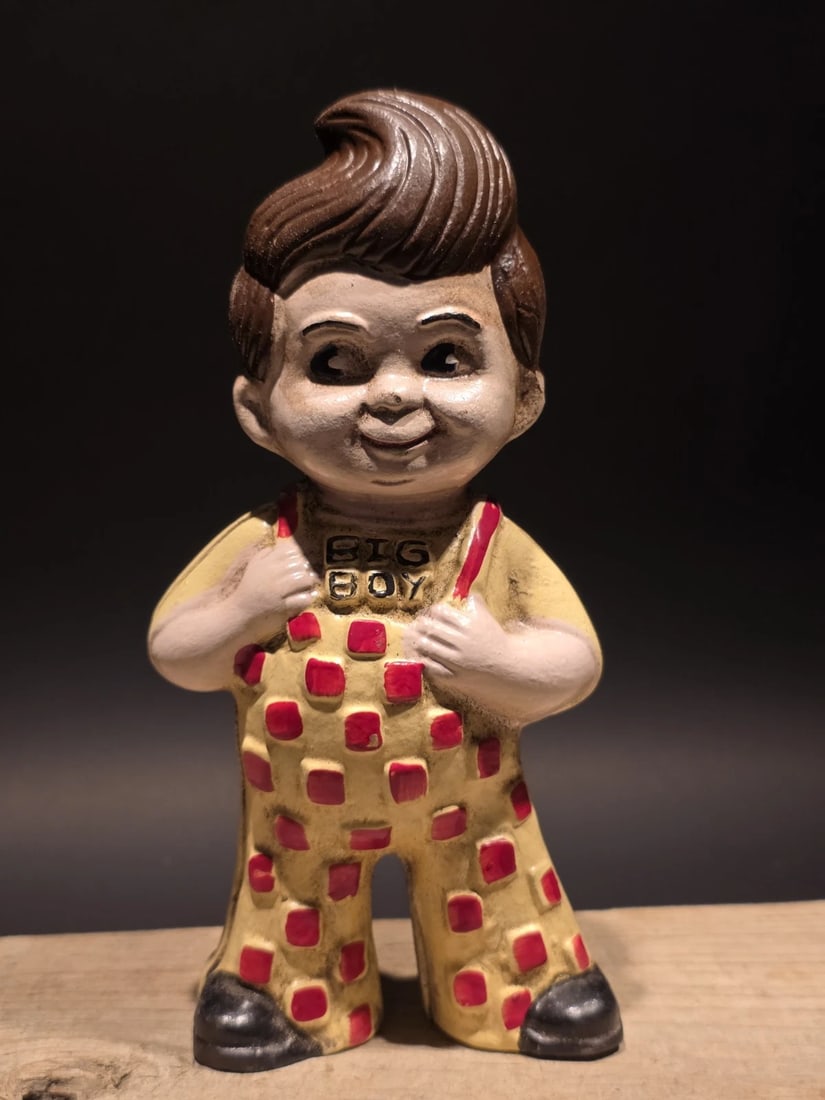 Cast iron Big Boy Coin Bank - 3