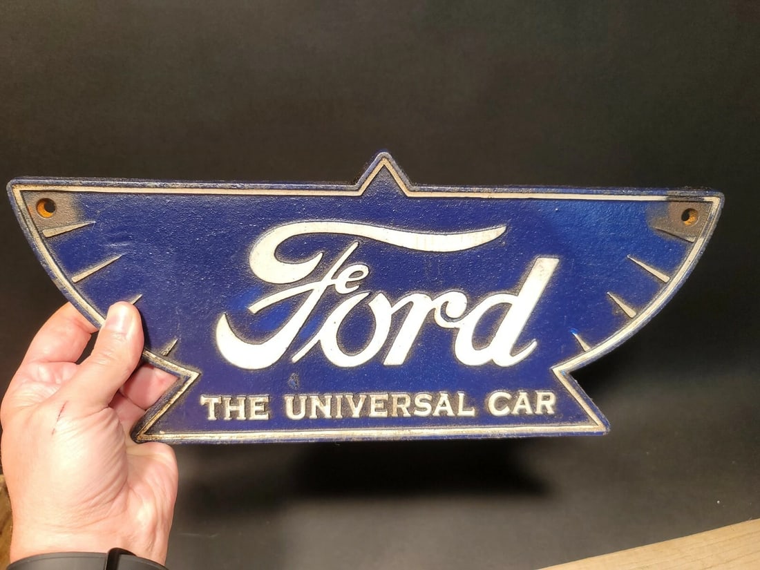 Cast iron Ford Car Sign Plaque - 2