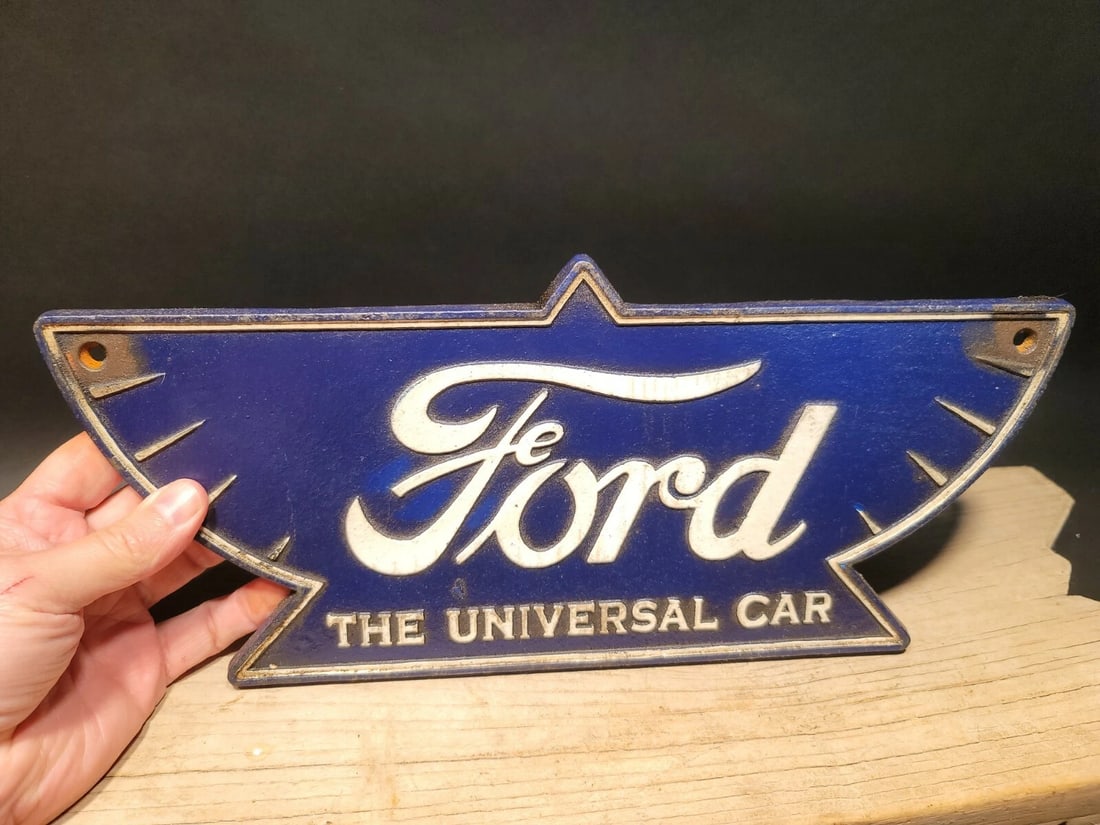 Cast iron Ford Car Sign Plaque - 7