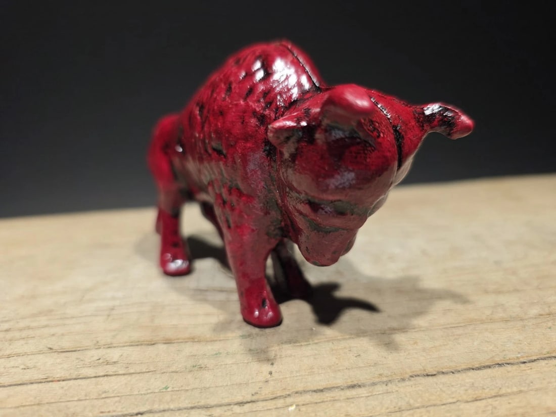 Buffalo Gasoline Cast iron Coin Bank - 7