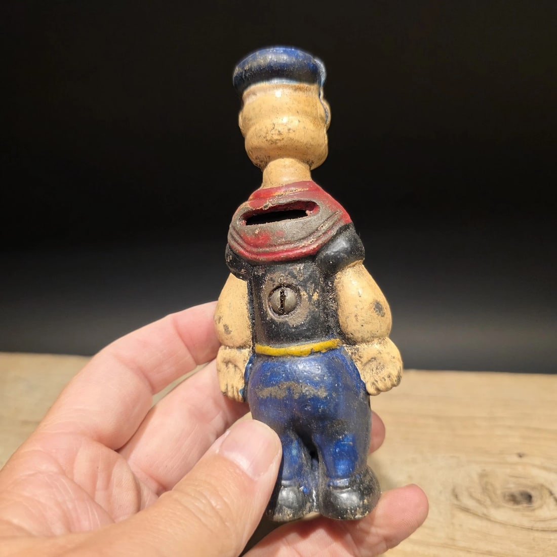Cast iron Saylor Coin Bank - 7