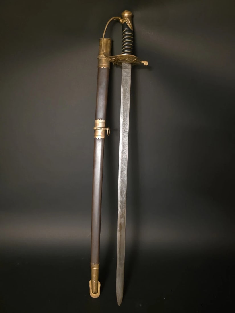 Fayetteville Armory Civil War Officers Confederate CS Sword - 2