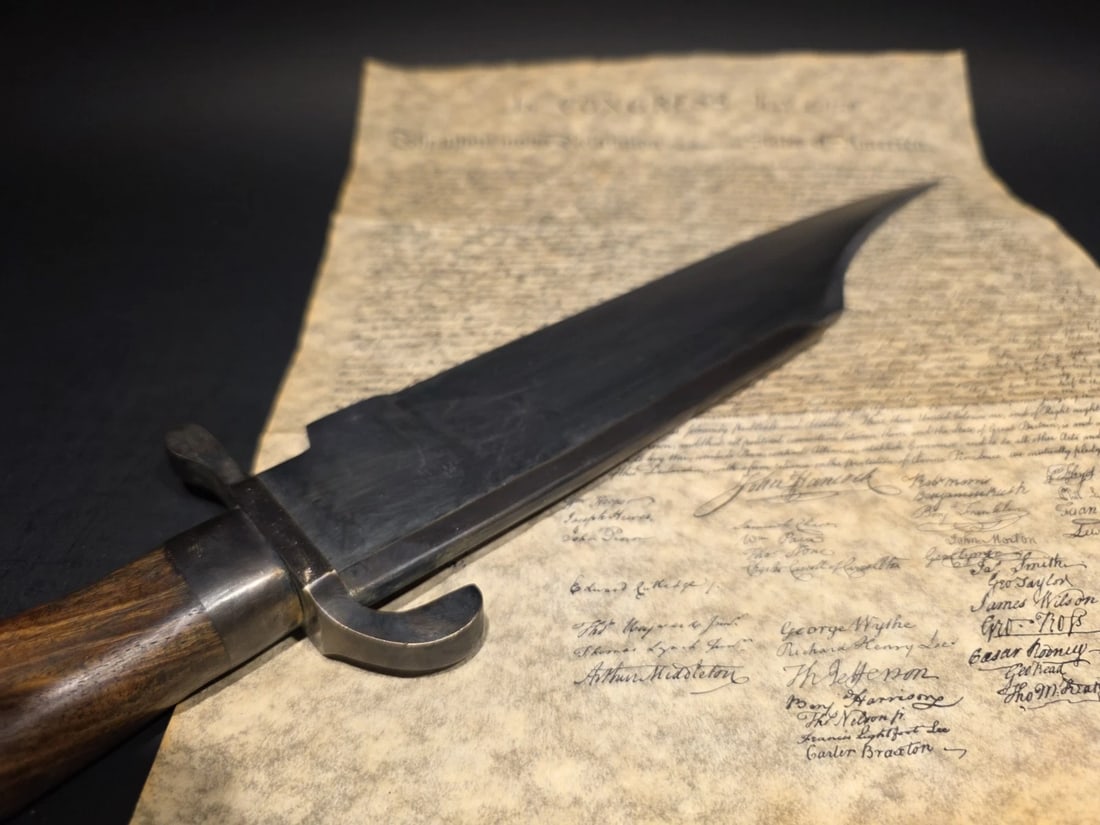 19" Civil War Confederate Bowie Knife - 7