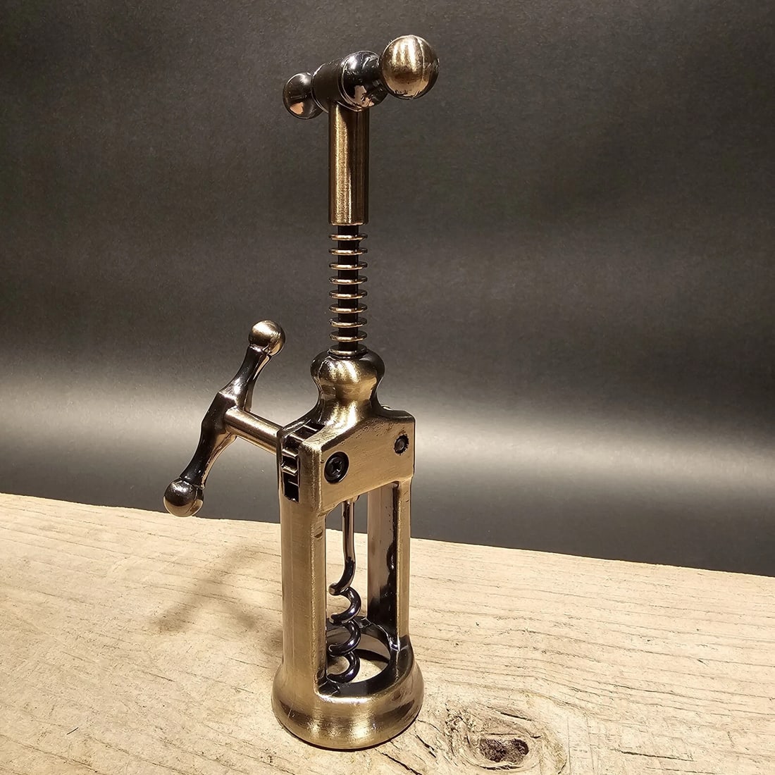 Rack & Pinion Kings Corkscrew Wine Bottle Opener - 2