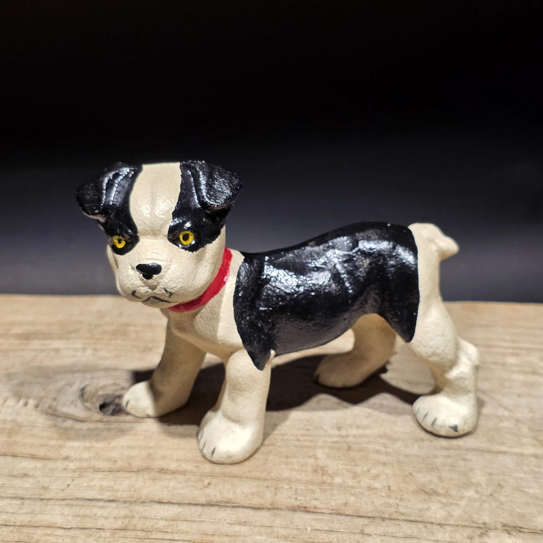 5" Cast iron Boston Terrier Dog Door Stop - 3