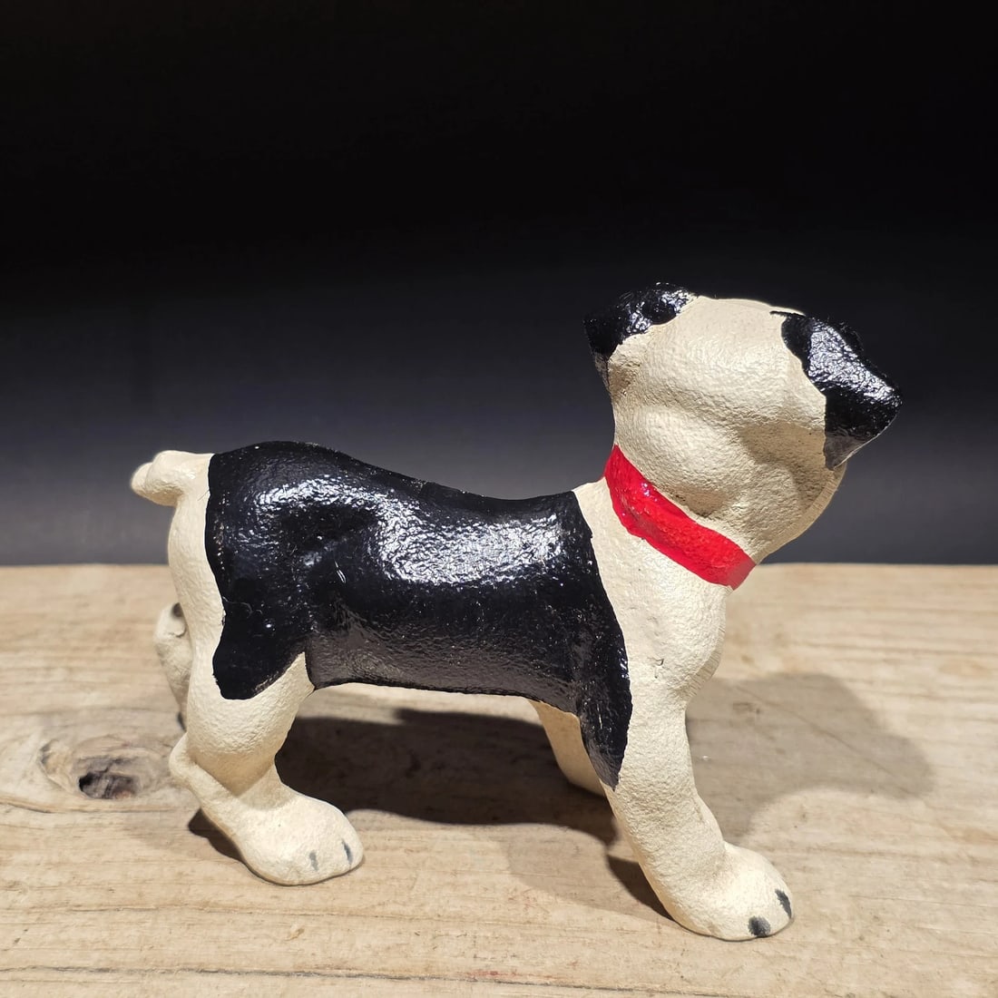 5" Cast iron Boston Terrier Dog Door Stop - 4