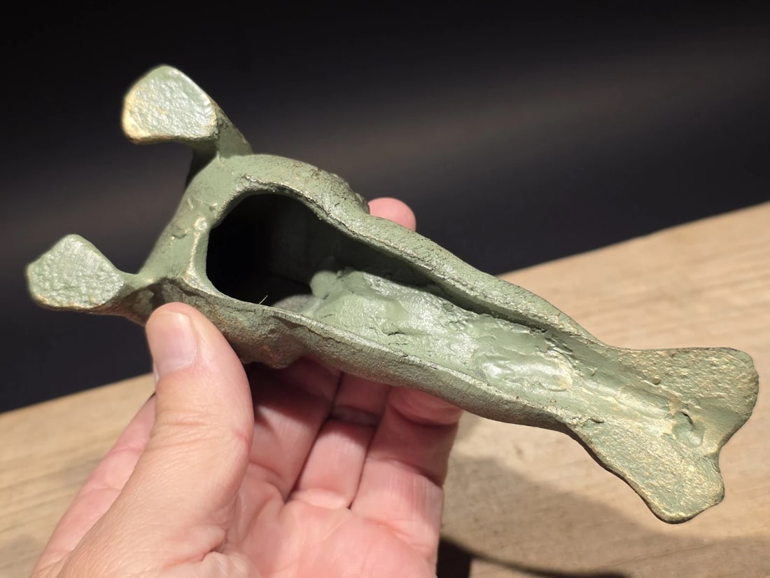 Cast iron Yoga Frog Door Stop or Garden Statue - 8
