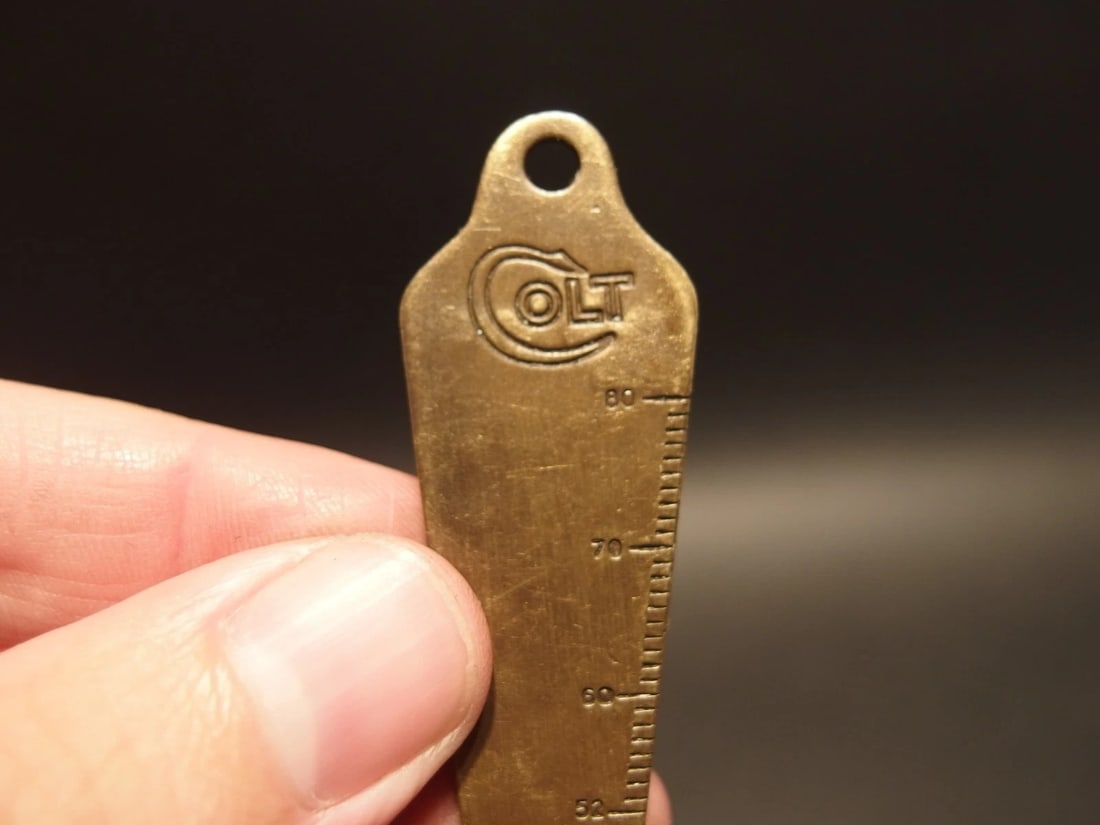 Colt Firearms Gunsmith Bore Gage Key chain - 8