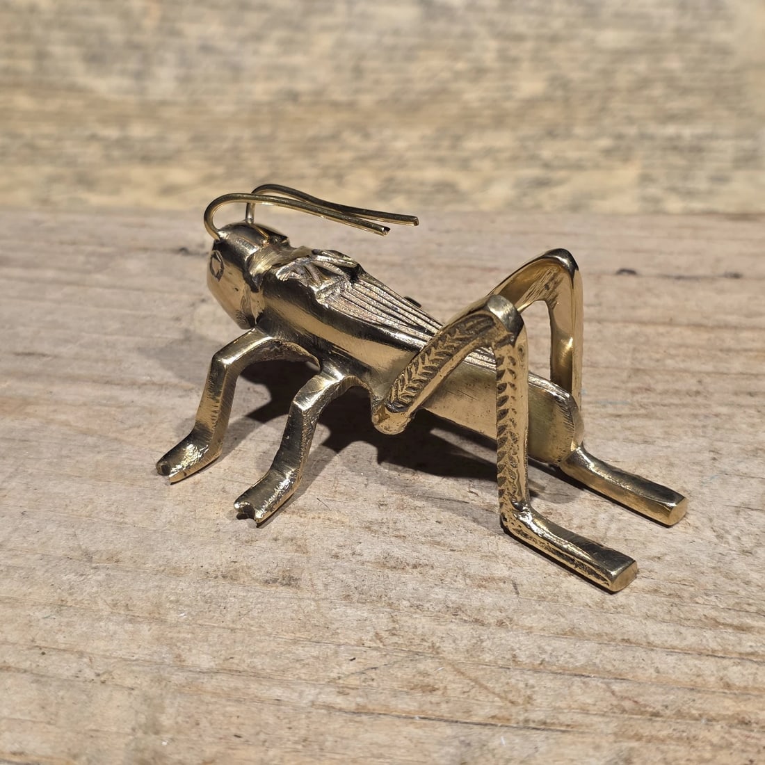 3" Brass Fireplace Good Luck Hearth Cricket - 4
