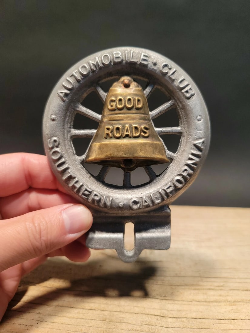 Good Roads Club License Plate Fob Topper - 2