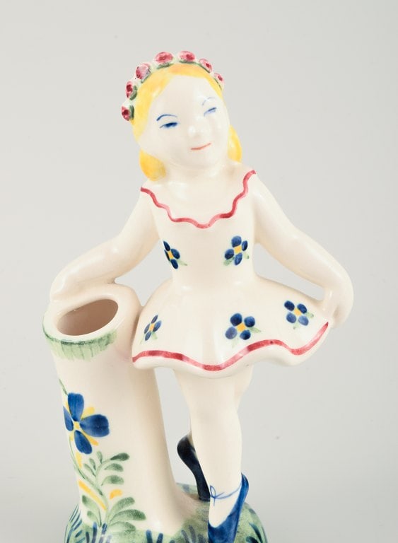 Aluminia Children's Aid Day figurine of Ballerina. Dated 1952. - 4