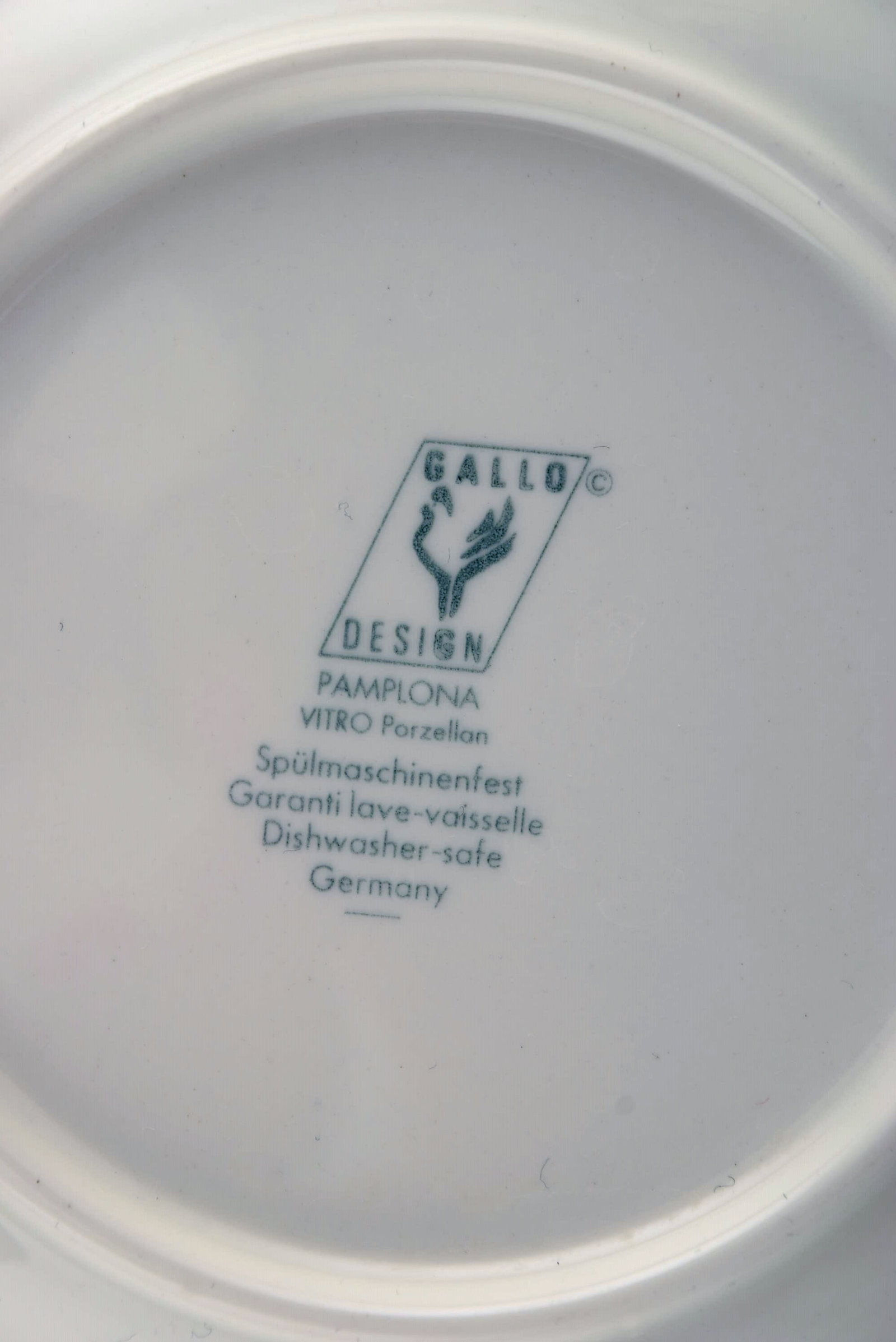 Gallo Design, Germany. Pamplona coffee service for five people. Colorful decoration. Late 20th - 7