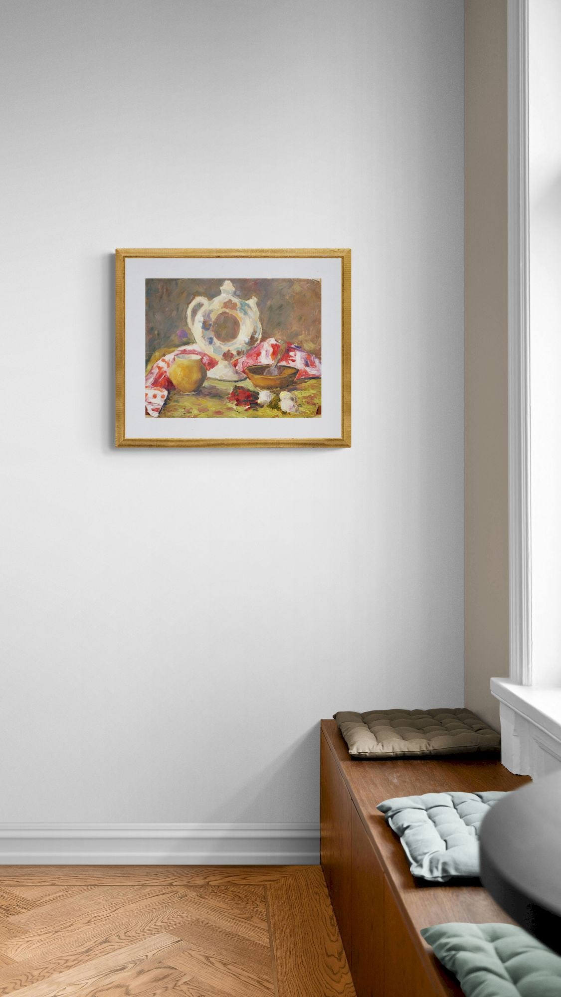 Tyukha Ivan (Ukrainian artist), "Still life", oil on paper - 2