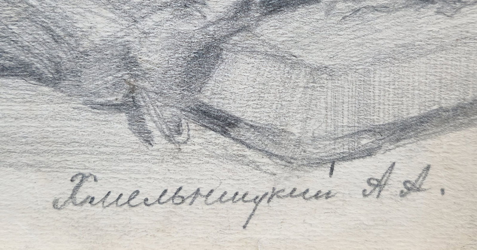 Khmelnitsky Olexandr (Ukrainian artist), "Bird", pencil on paper - 2