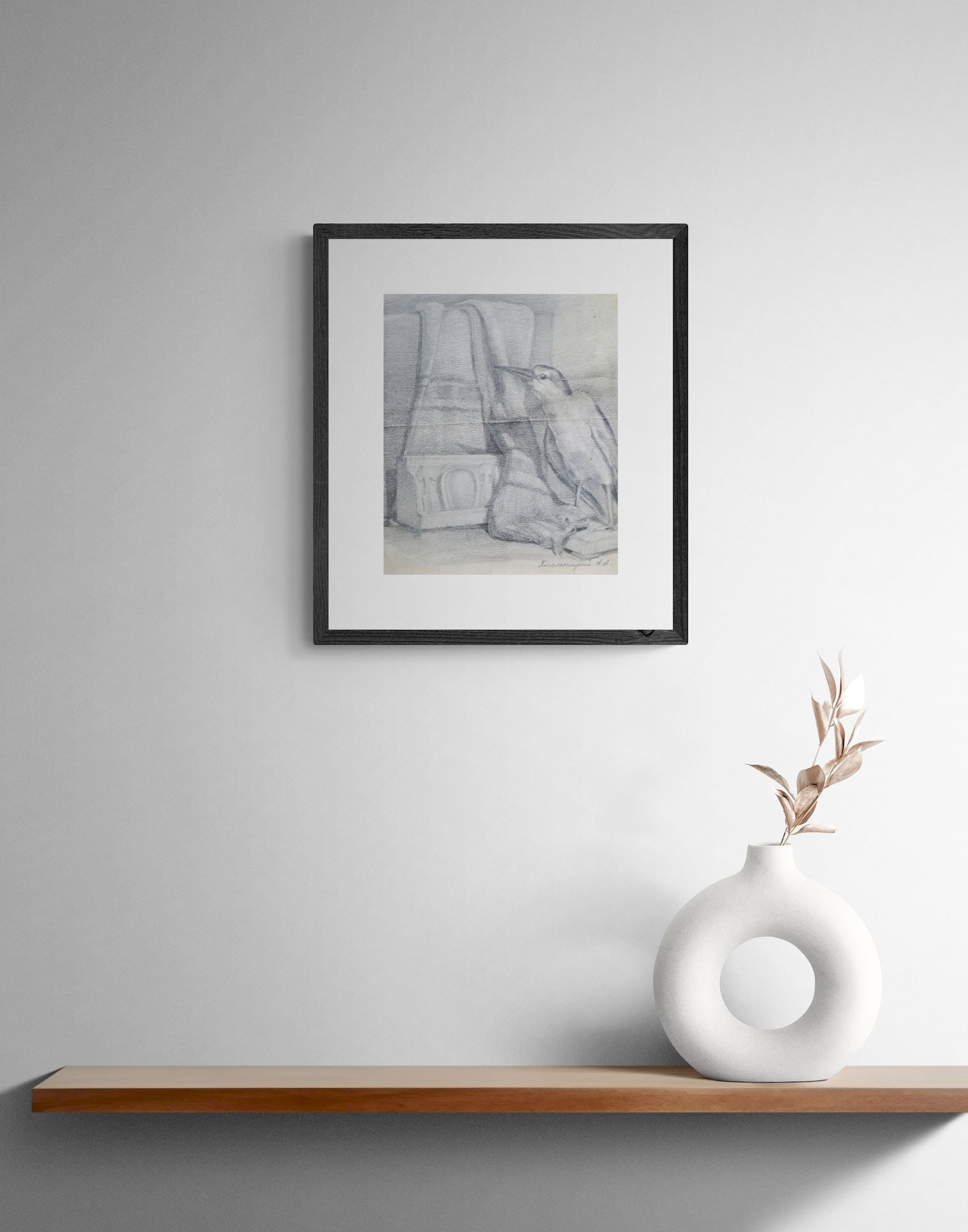 Khmelnitsky Olexandr (Ukrainian artist), "Bird", pencil on paper - 3