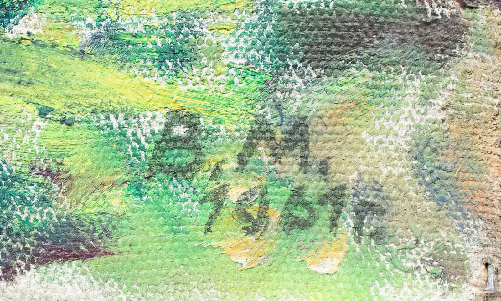 Makatukha Vasyl (Ukrainian artist), "River in the forest", oil on canvas - 2