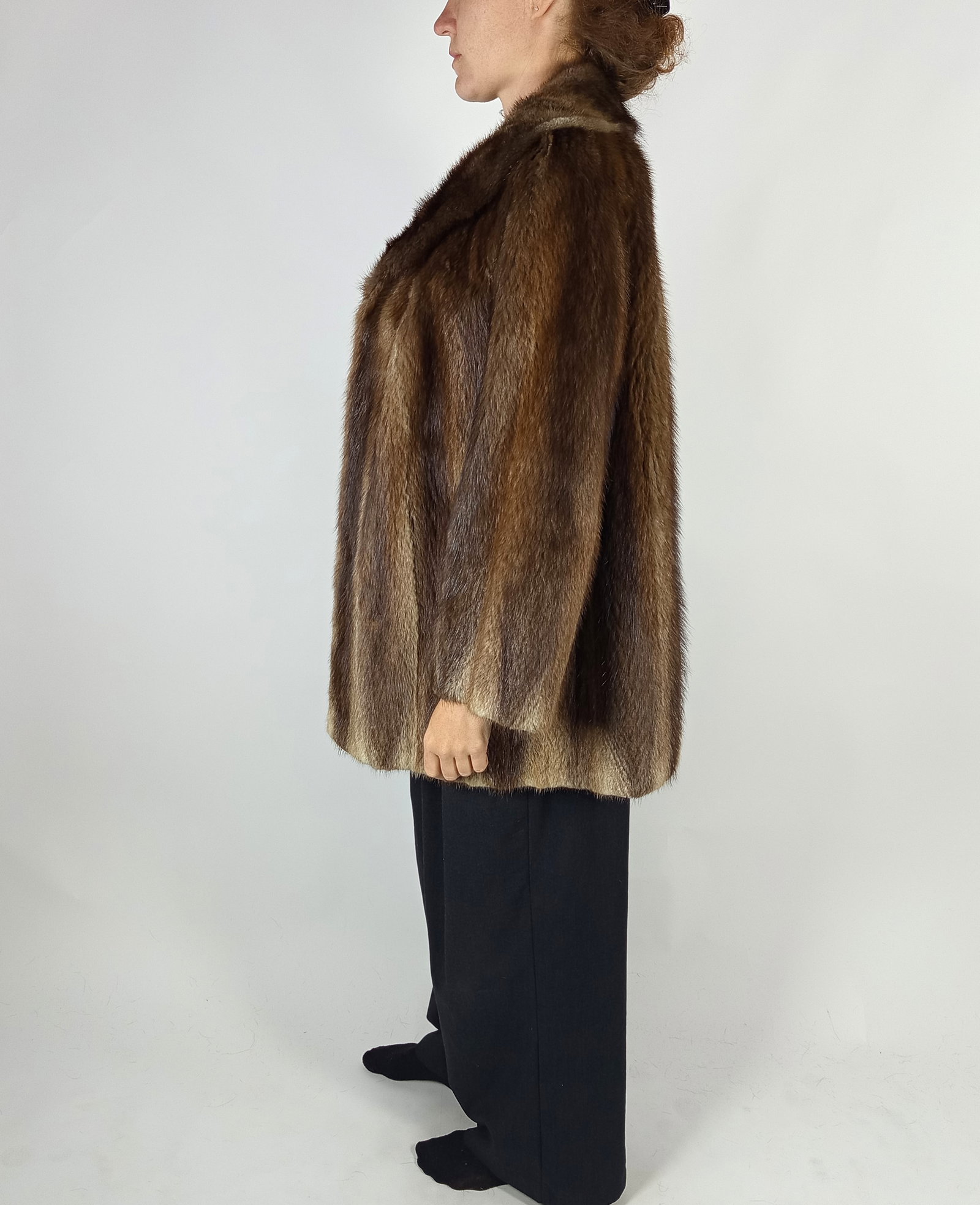 BISAM FUR JACKET EU: L ; US: 16 - 3