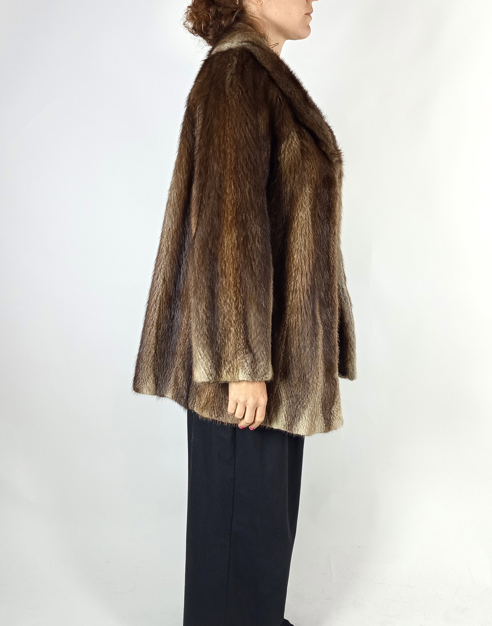 BISAM FUR JACKET EU: L ; US: 16 - 5