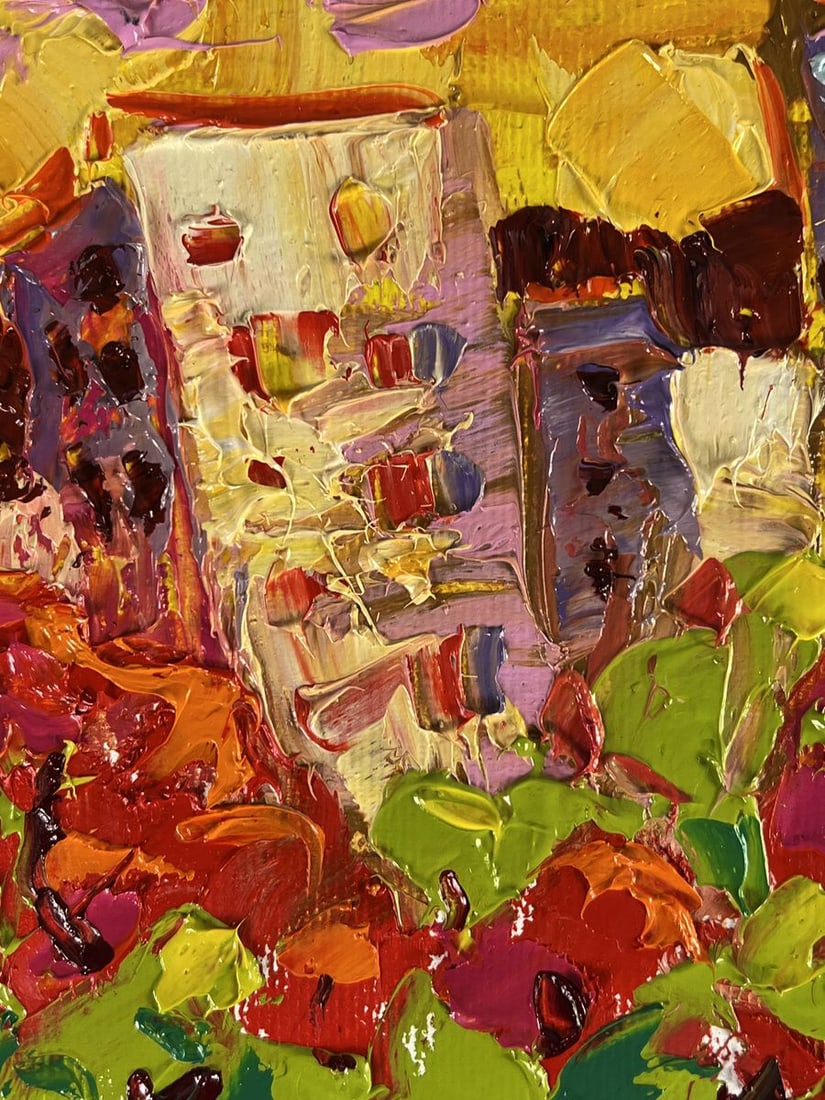 Oil painting Autumn Day in the City Oleksiy Ivanyuk - 6