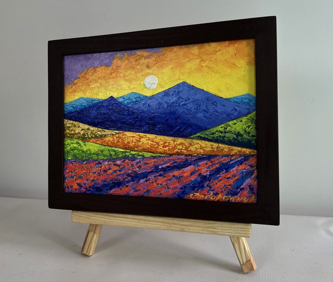 Oil painting Romance in the Mountains V. Zadorozhnya - 2