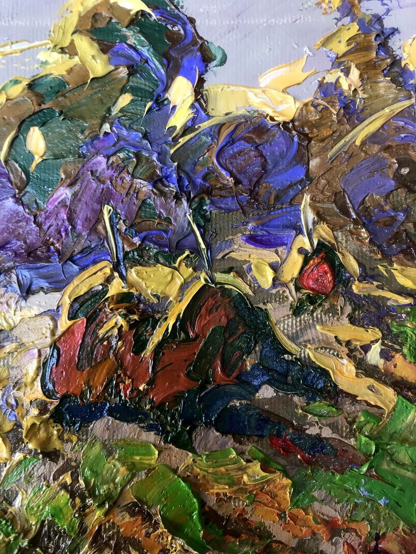 Oil painting Warm evening Alex Kalenyuk - 2
