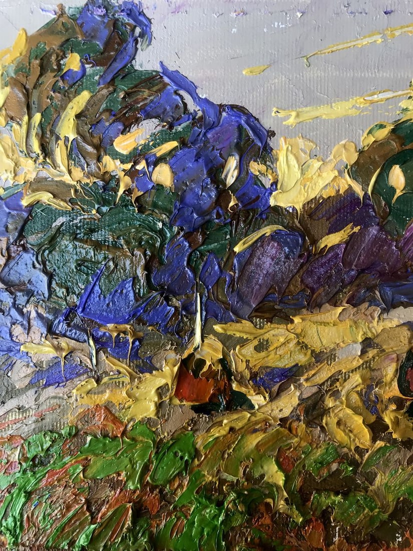 Oil painting Warm evening Alex Kalenyuk - 5