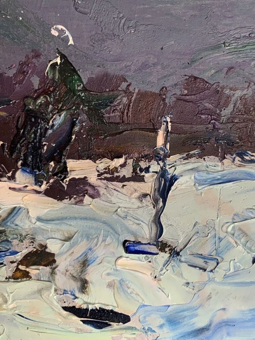 Oil painting Lonely house Alexander Cherednichenko - 2
