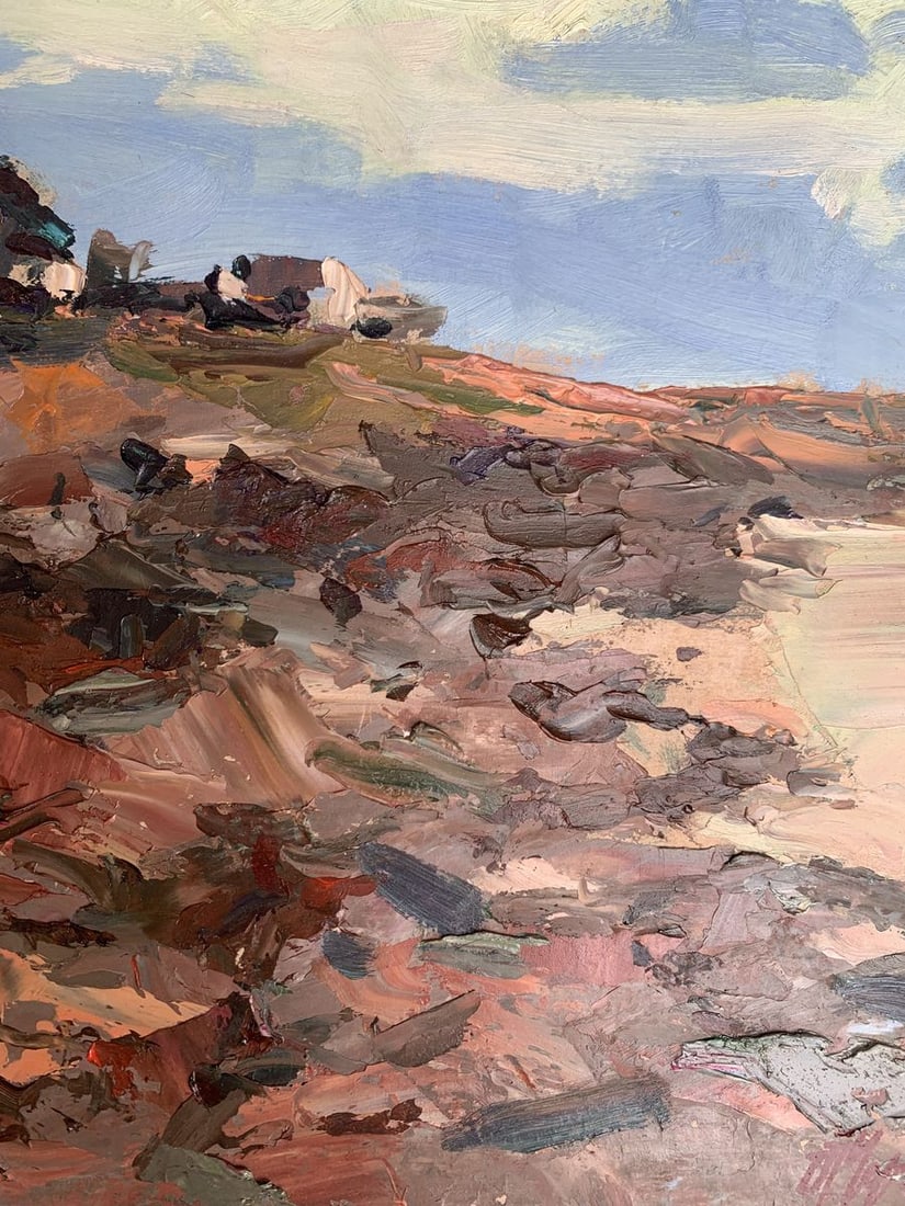 Oil painting Evening shore Alexander Cherednichenko - 3