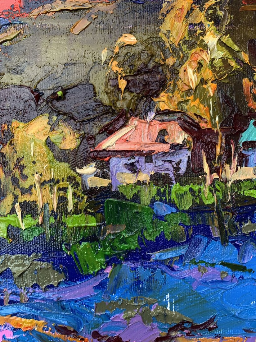 Oil painting Night has come Kalenyuk Alex - 11