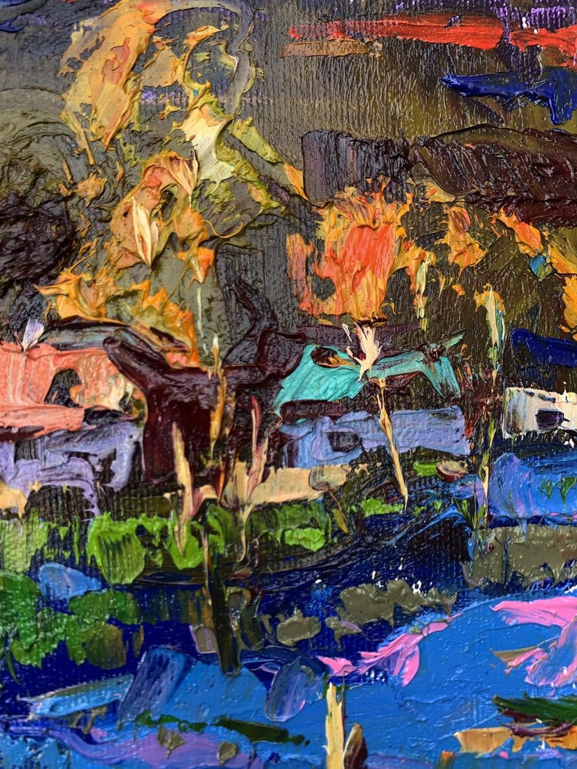 Oil painting Night has come Kalenyuk Alex - 3