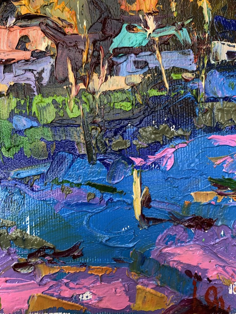Oil painting Night has come Kalenyuk Alex - 4