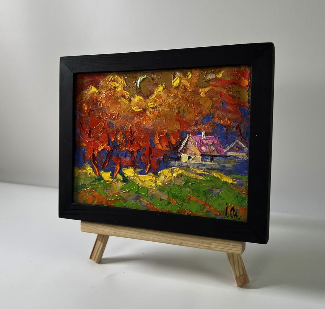 Oil painting Moonlit night Oleksiy Ivanyuk - 2
