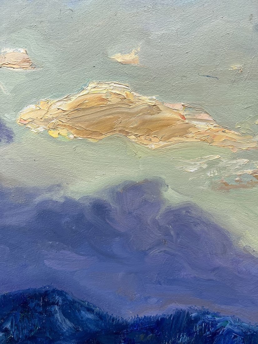 Oil painting A golden cloud V. Mishurovsky - 4